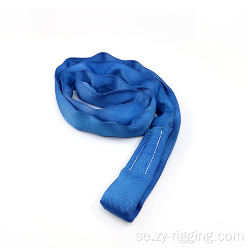 8ton Lyft Polyester Sling Blue Round Sling Belt